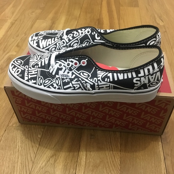 Vans authentic ‘off the wall’ shoe sizes 7.5-12 - Picture 3 of 4